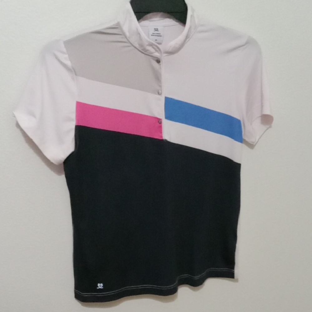 Daily Sports [NWOT] White Polo Tee